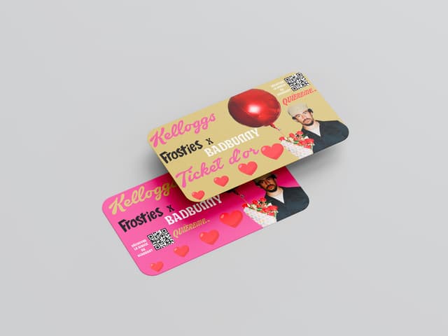 Ticket d'or Bad Bunny