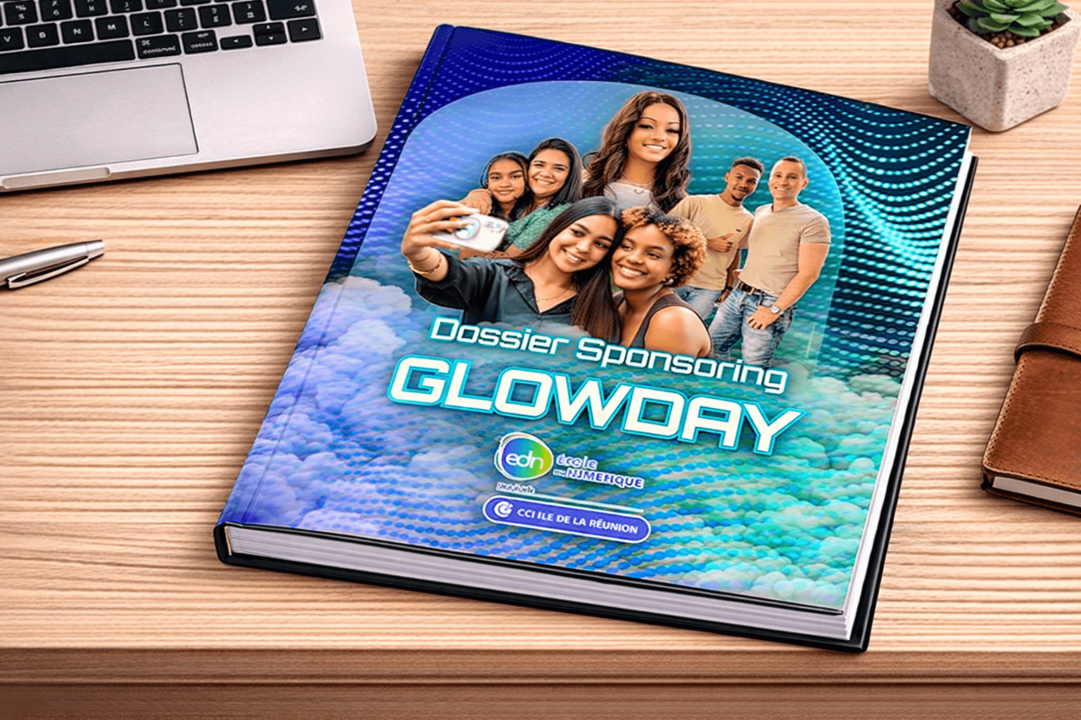 Stratégie de communication & activation événementielle - Glow Day by EDN